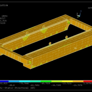 YZ110pTؙC(j)Ԫ finite element analysis of YZ110 type casting cran ...