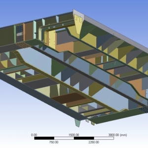 TؙC(j)С܇Ԫ   finite element analysis of casting crane trolley fr ...